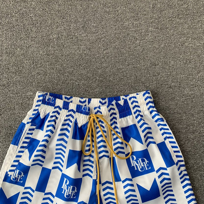 RHUDE SHORTS BLUE