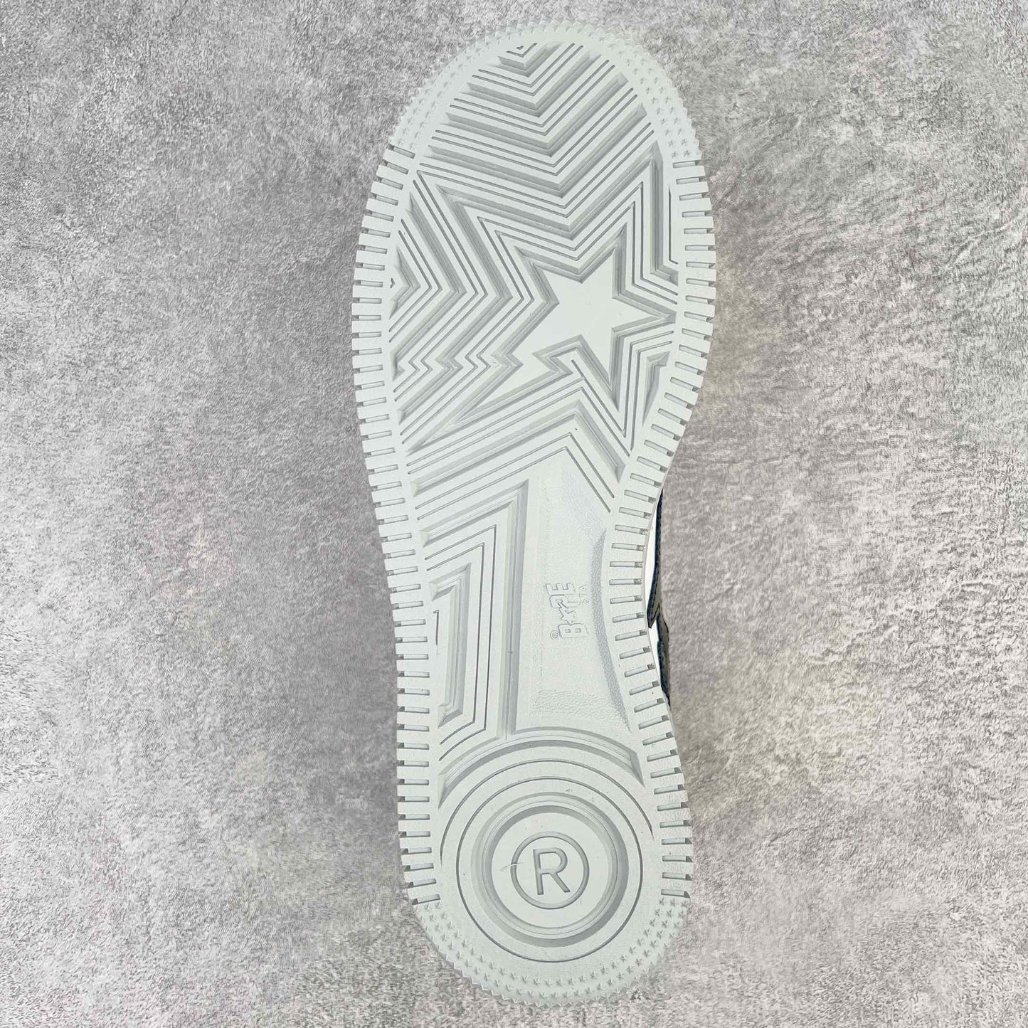 A Bathing Ape Bape Sta Low Gris Negro