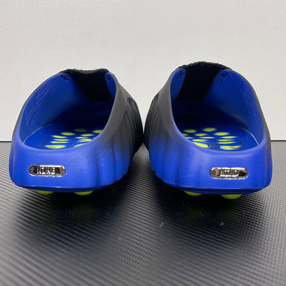 Nike Mind 001 Flyknit Slide Hyper Royal Black