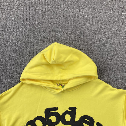 SP5DER BELUGA HOODIE GOLD