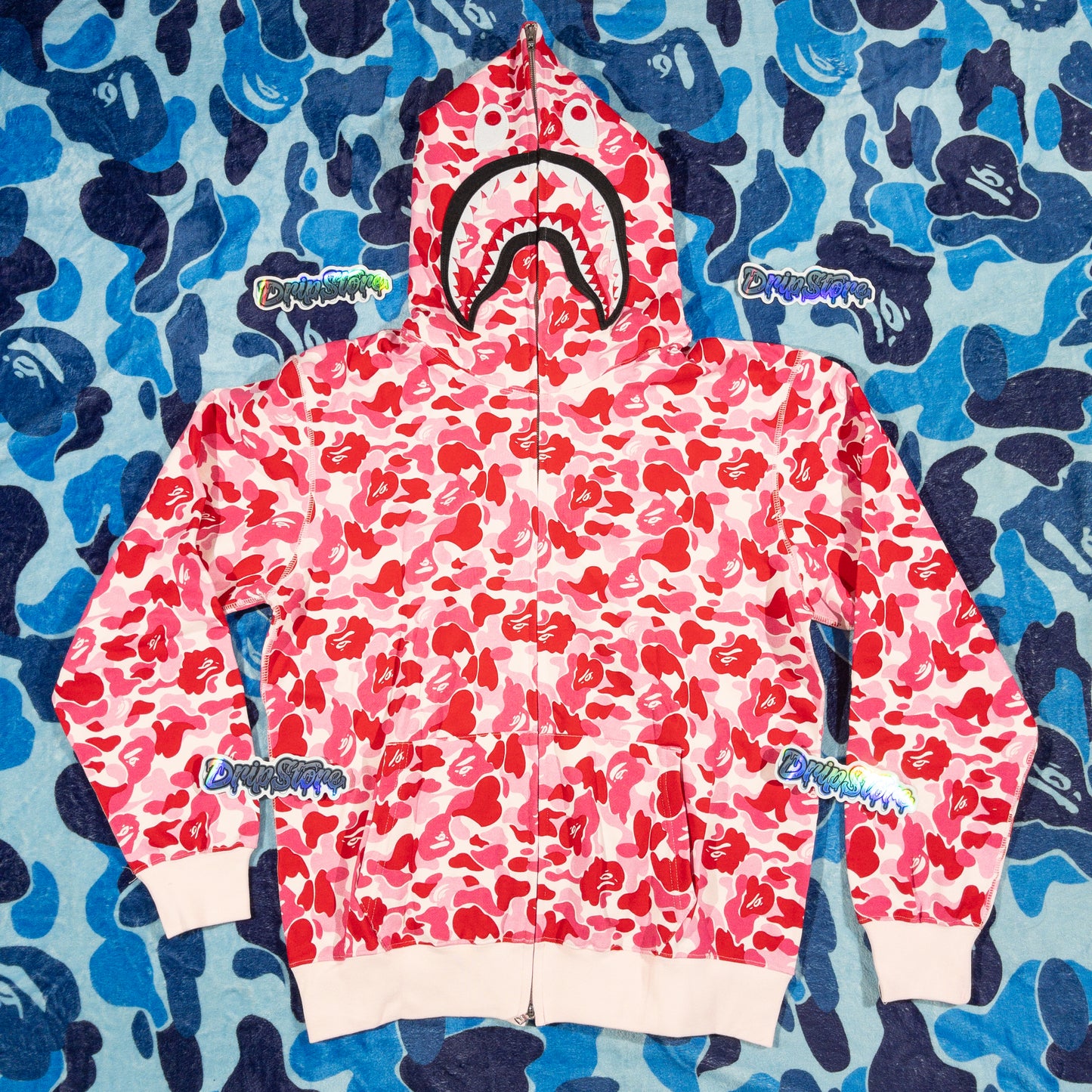 Campera Bape Abc Camo Rosa XL