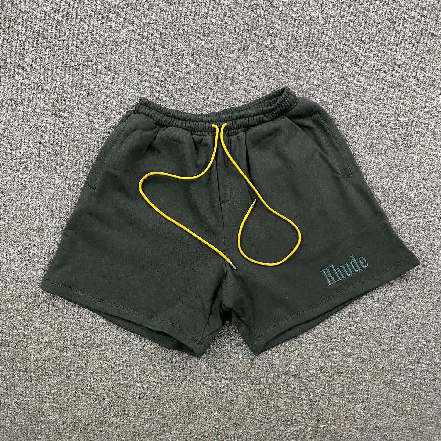 RHUDE SHORTS BLACK