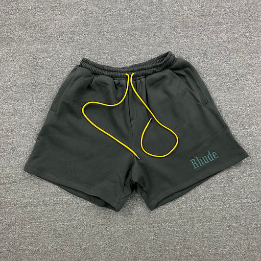 RHUDE SHORTS BLACK