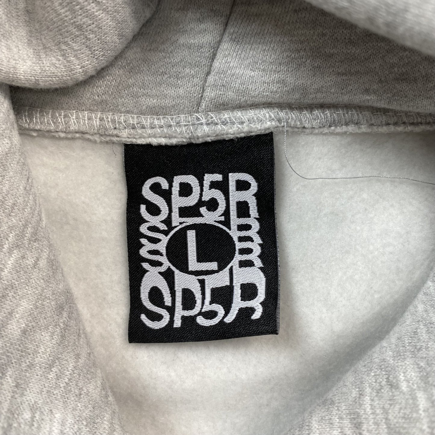 SP5DER SOUVENIR HOODIE GREY