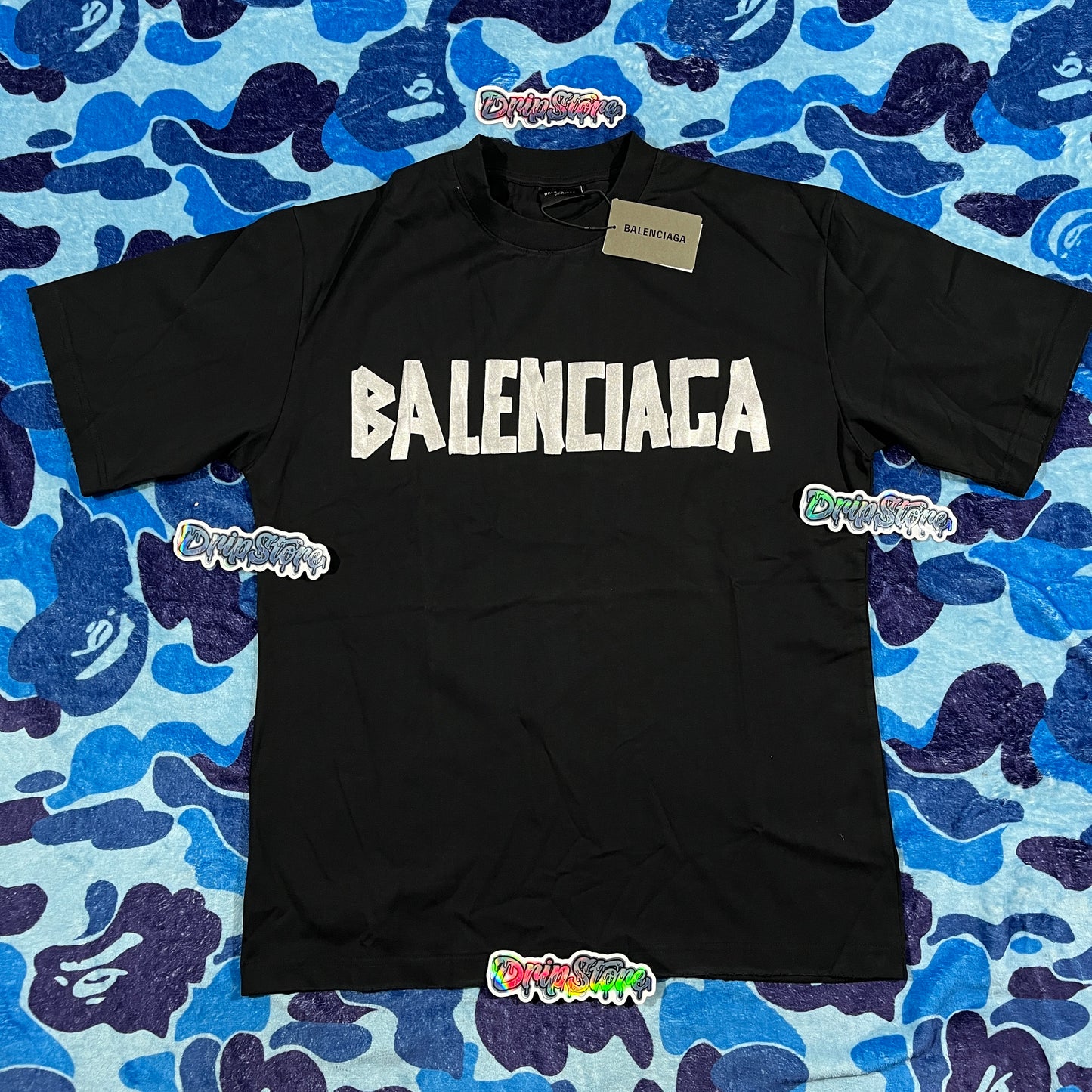 Remera Balenciaga New Tape Negra L