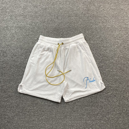 RHUDE SHORTS WHITE