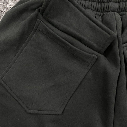 RHUDE SHORTS BLACK