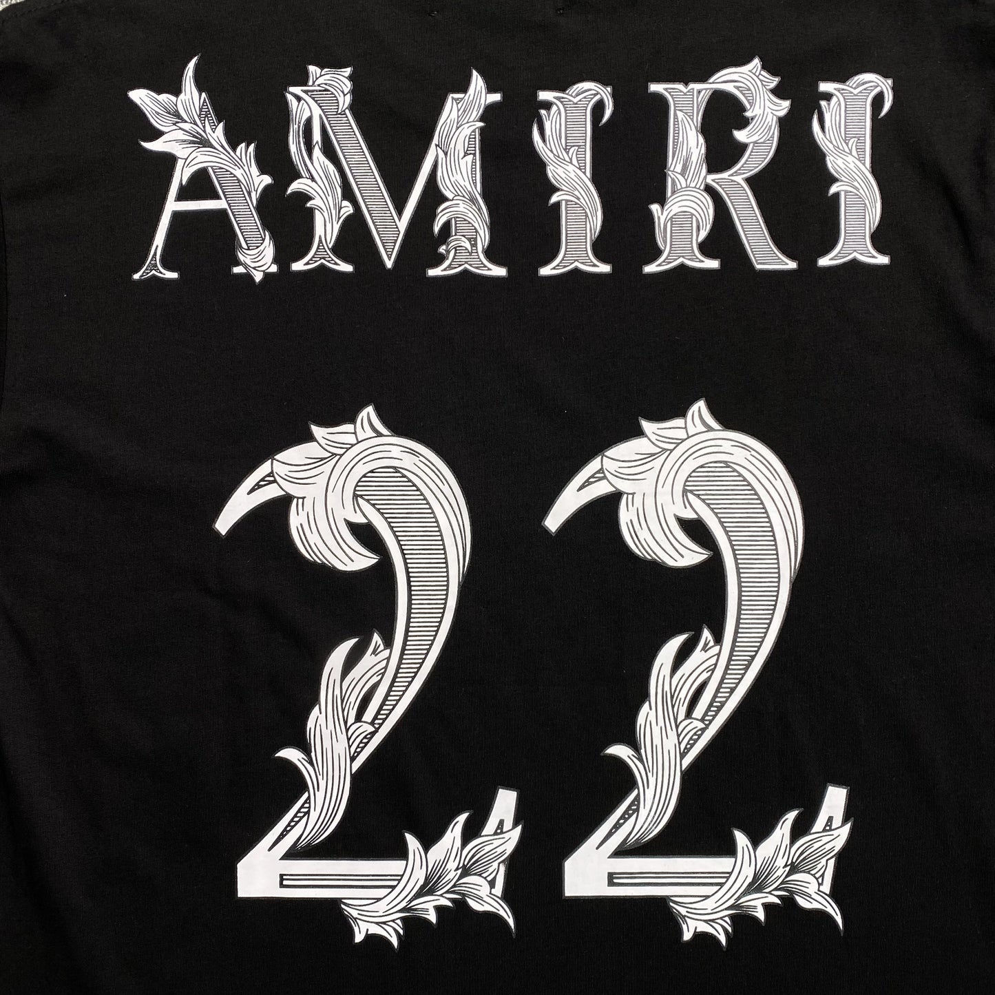 AMIRI 22 TEE BLACK