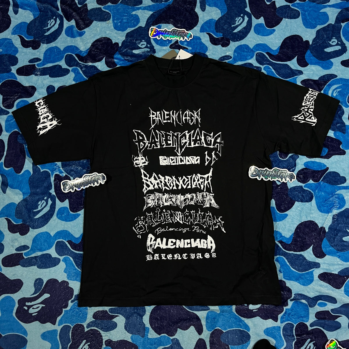 Remera Balenciaga Diy Metal S-M-L