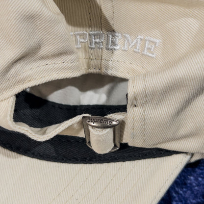 Gorra Supreme S Logo Crema