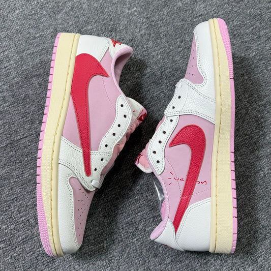 Jordan 1 Low X Travis Scott Tropical Pink