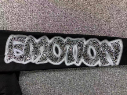 Pantalón Mixed Emotion Midnight Rhinestone Negro