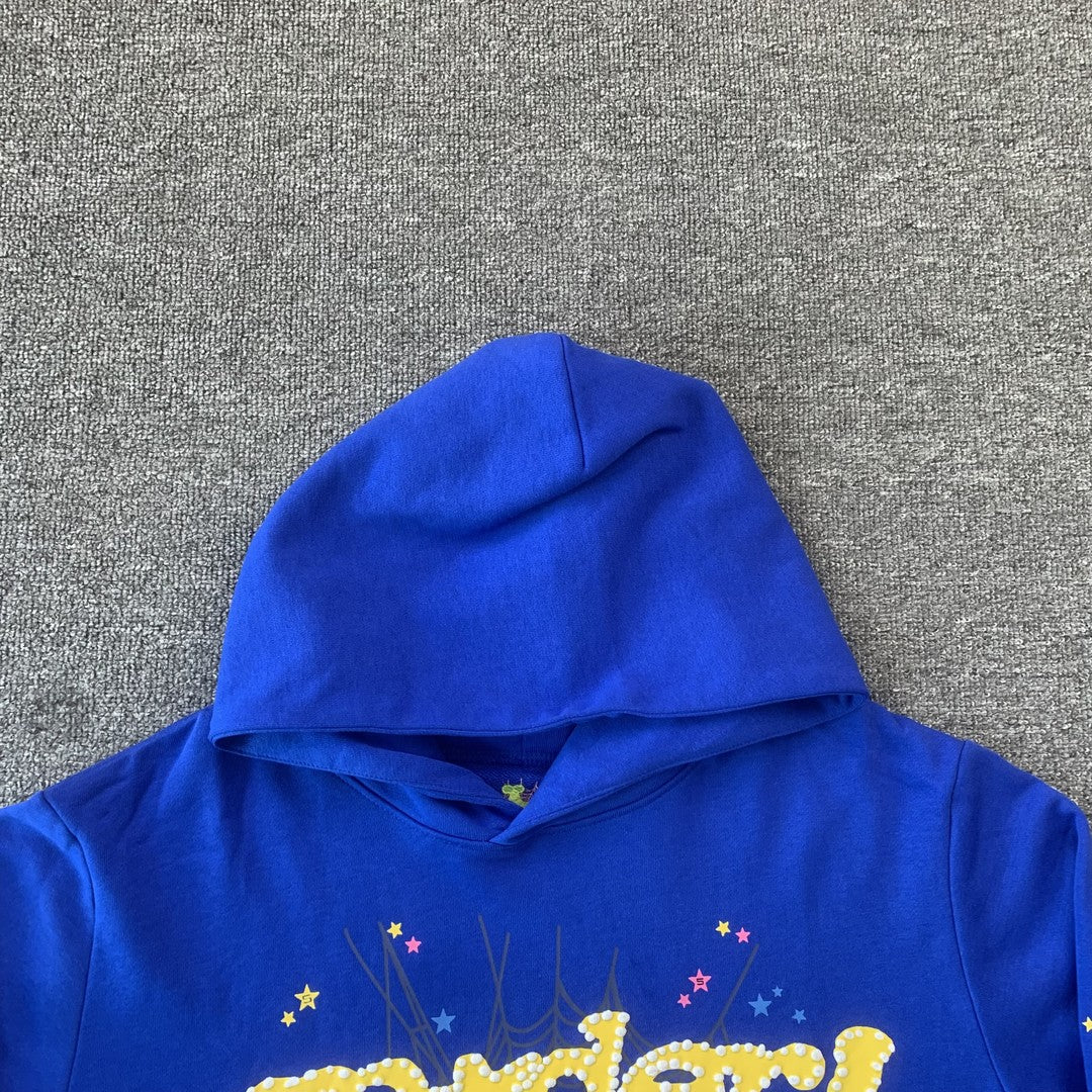 SP5DER TC HOODIE BLUE