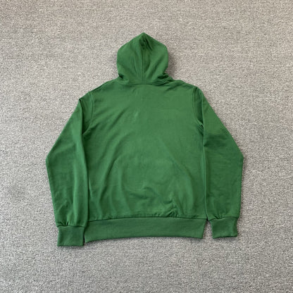 SP5DER WEB HOODIE HUNTER GREEN