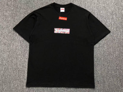 SUPREME MURAKAMI BOX LOGO TEE BLACK