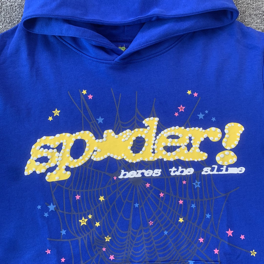 SP5DER TC HOODIE BLUE