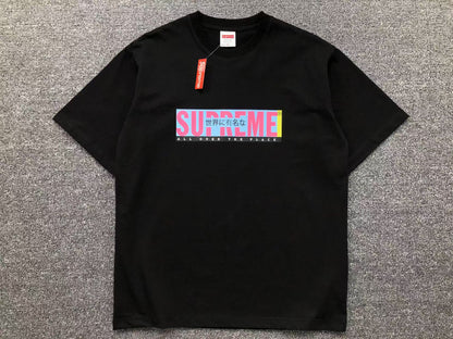 SUPREME ALL OVER TEE BLACK