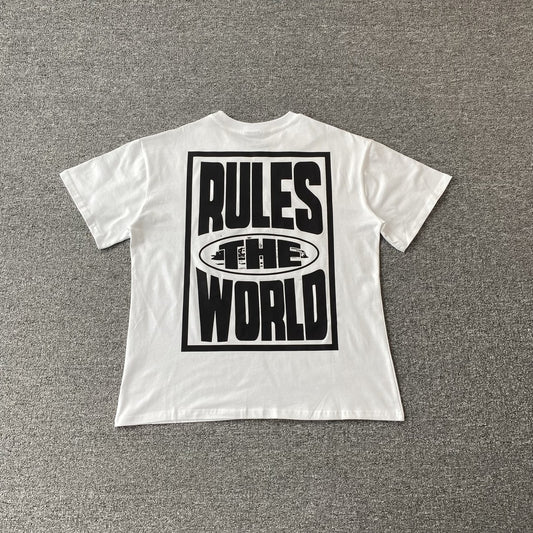 CORTEIZ RULES THE WORLD TEE WHITE