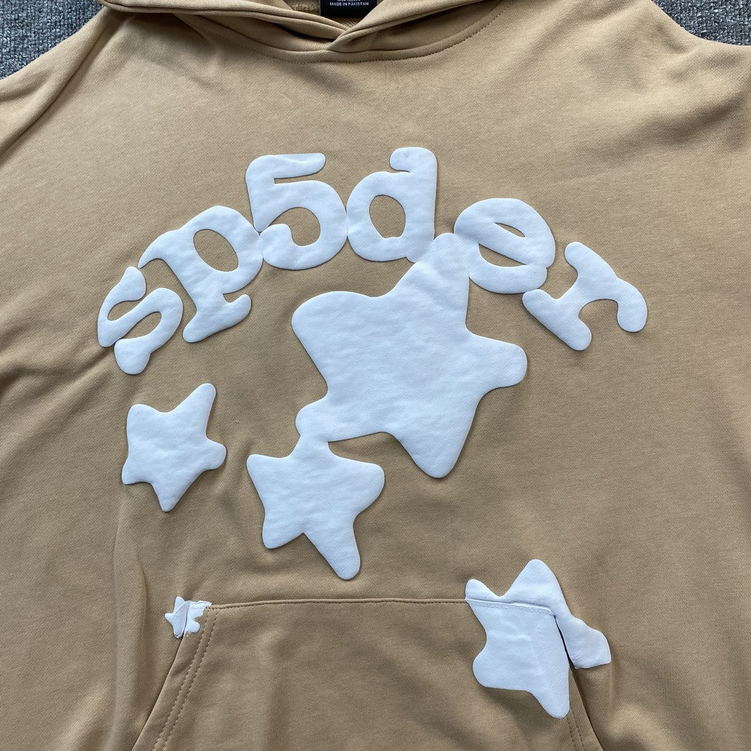 SP5DER BELUGA HOODIE SAND