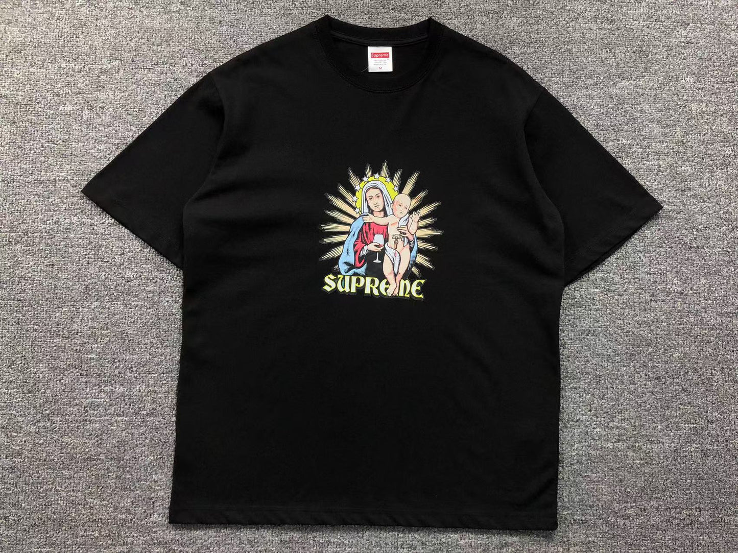 SUPREME BLOOD TEE BLACK