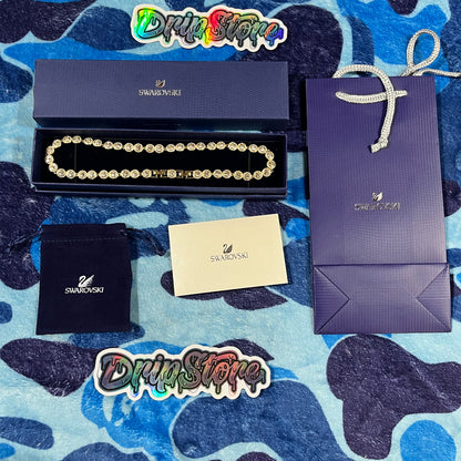 Gargantilla Swarovski Angelic Dorado