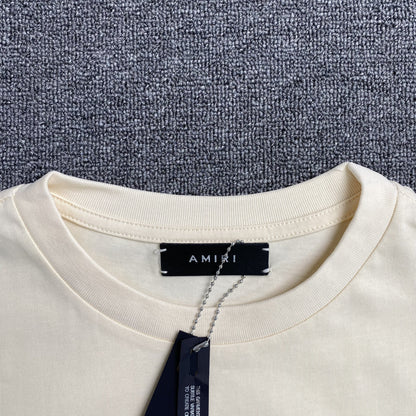 AMIRI CRYSTAL LOUNGE TEE WHITE