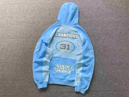 Campera Supreme Football Celeste