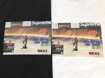 SUPREME THRASHER GAME TEE WHITE