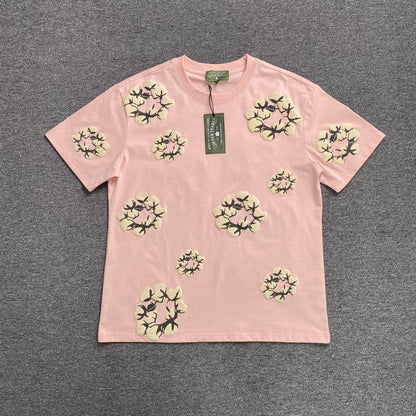 DENIM TEARS X CPFM CACTUS TEARS WREATH TEE PINK