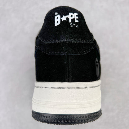 A Bathing Ape Bape Sta Suede Negro