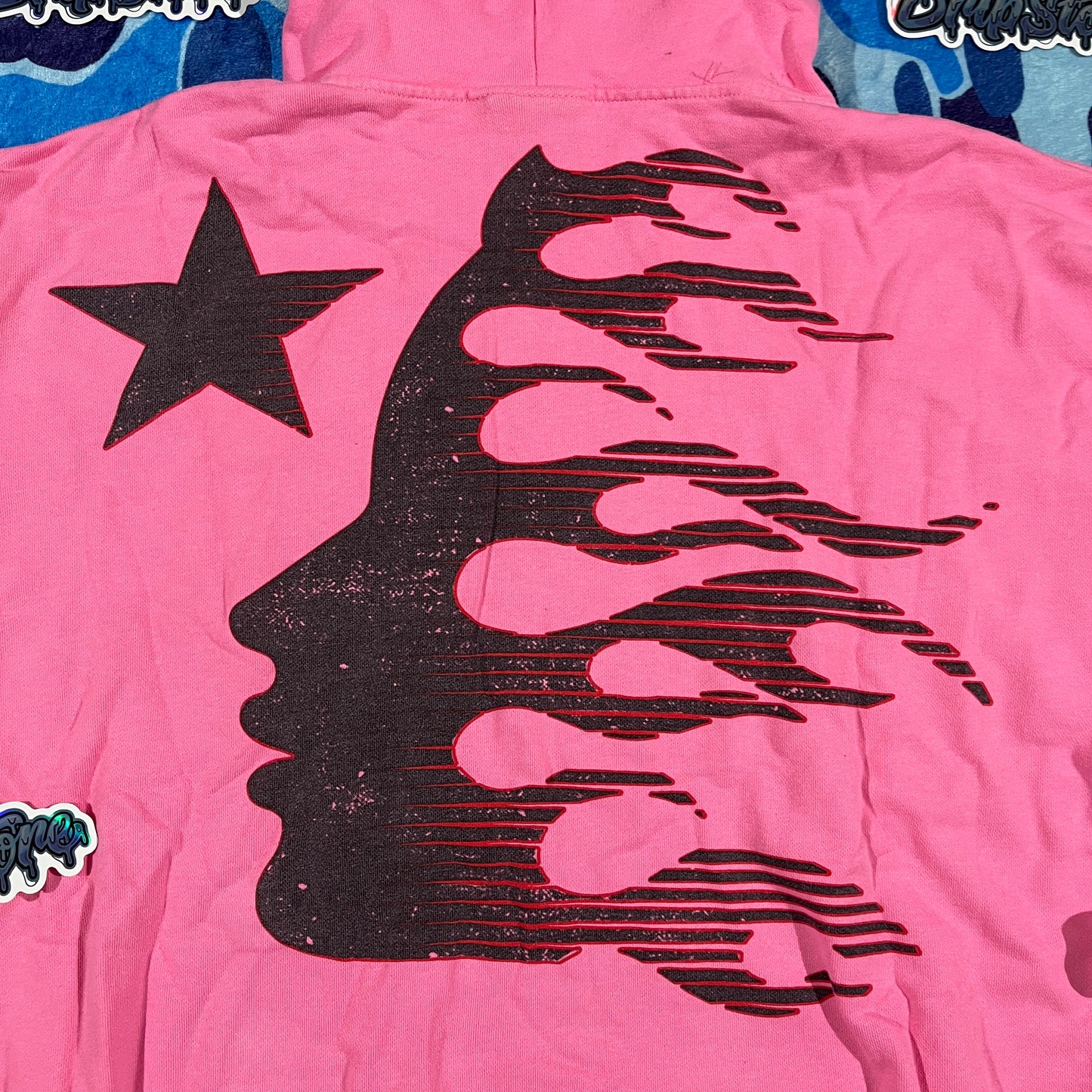 Buzo Hellstar Brainwashed Without Brain Rosa XL
