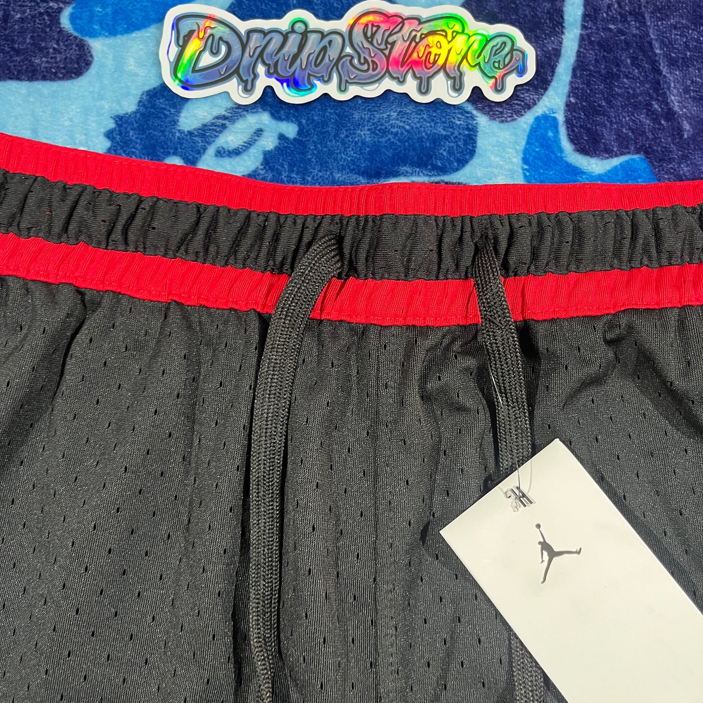 Short Jordan Negro/Rojo M-L-XL-XXL