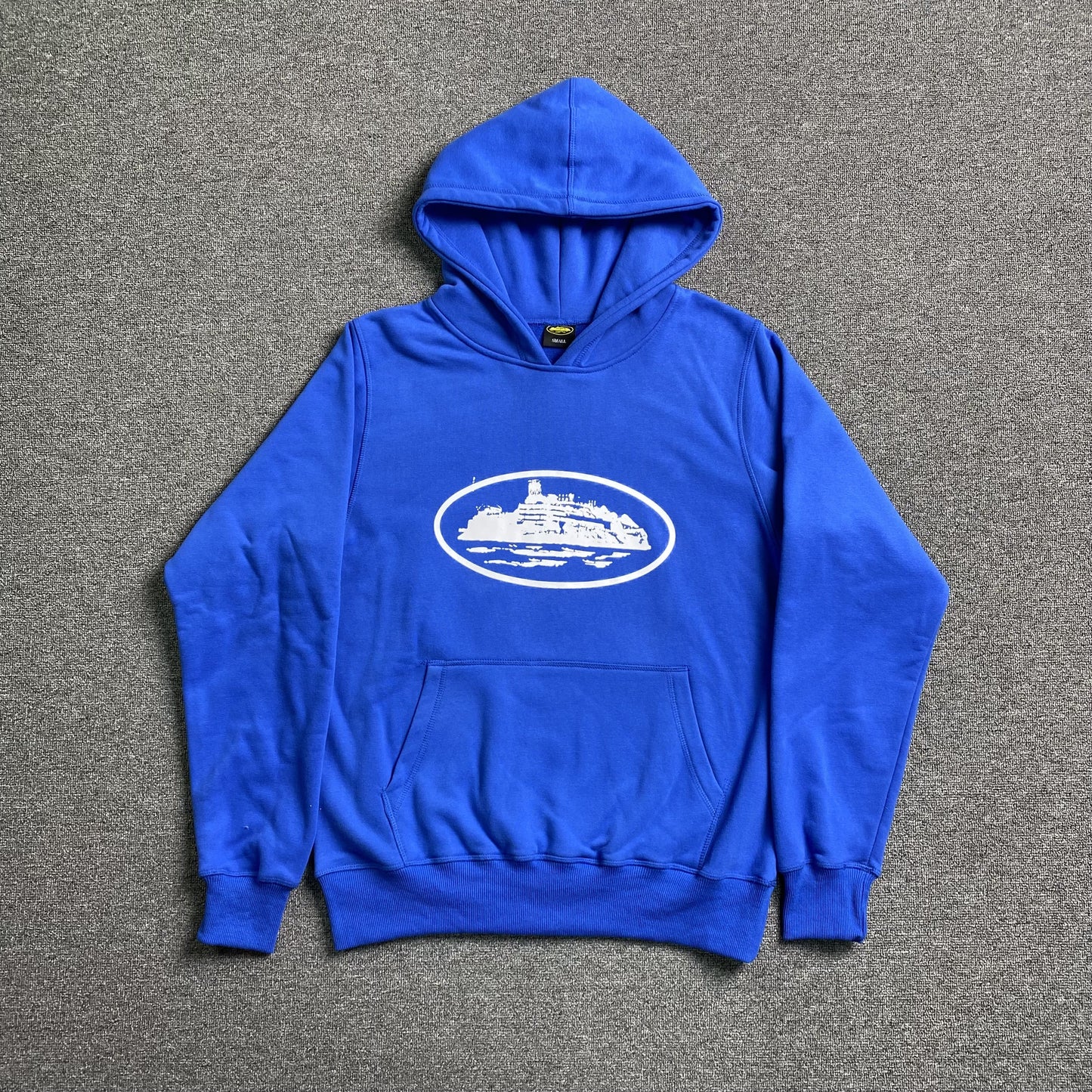 CORTEIZ ALCATRAZ HOODIE BLUE