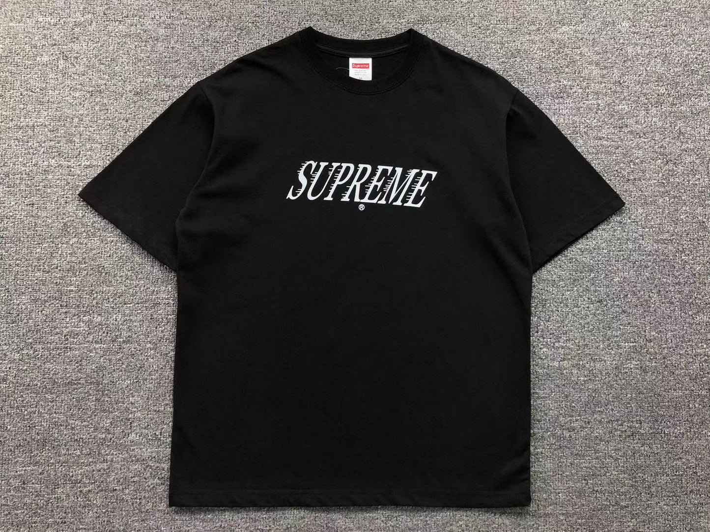 SUPREME SLAP SHOOT TEE BLACK