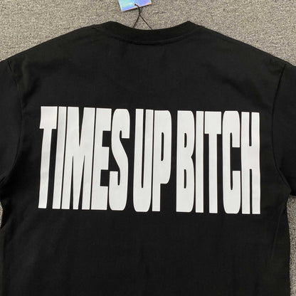 Remera Corteiz Timebomb Negra