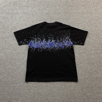 AMIRI CRYSTAL CORE LOGO TEE BLACK