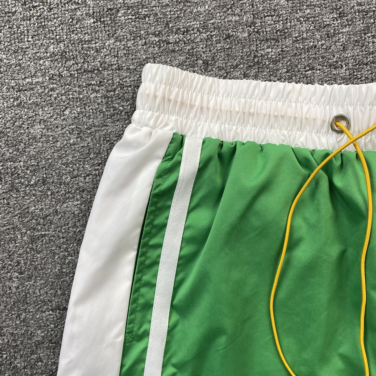 RHUDE SHORTS GREEN