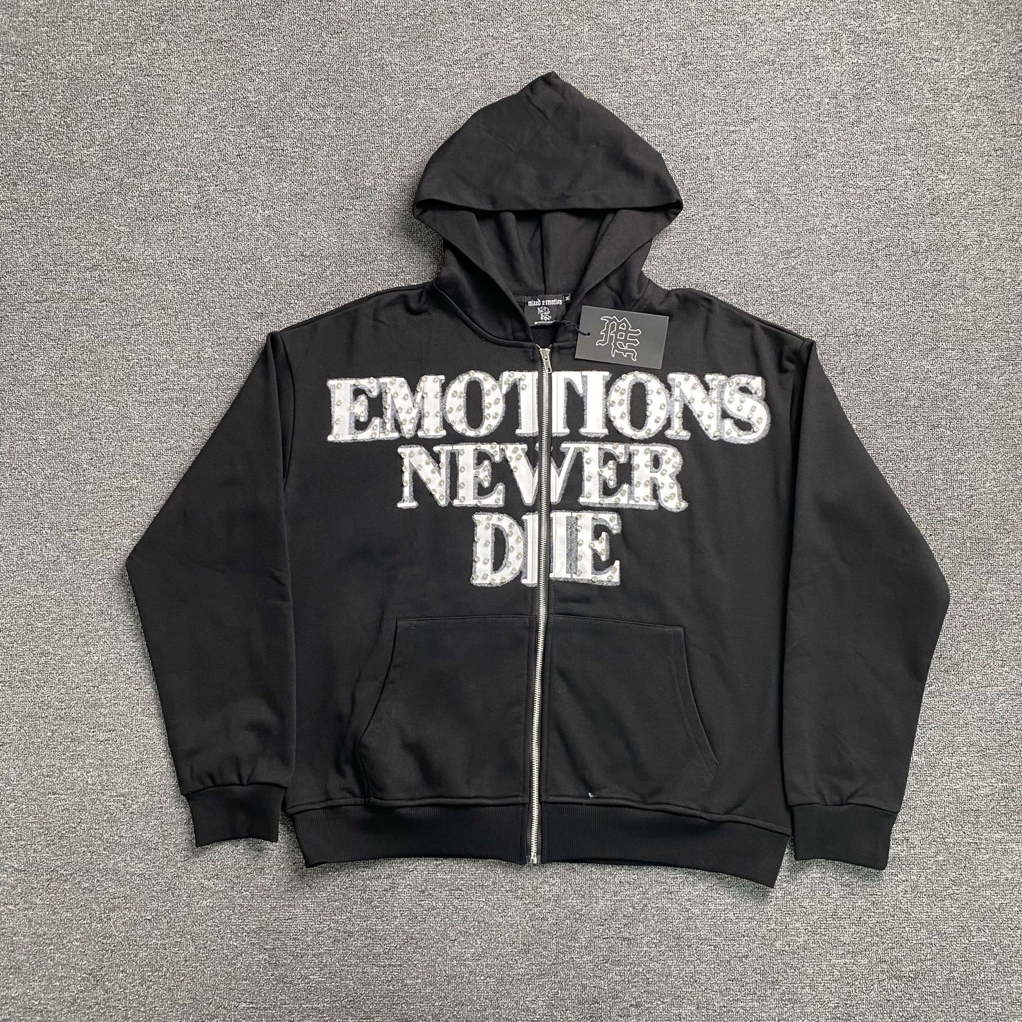 Campera Mixed Emotion End Negra