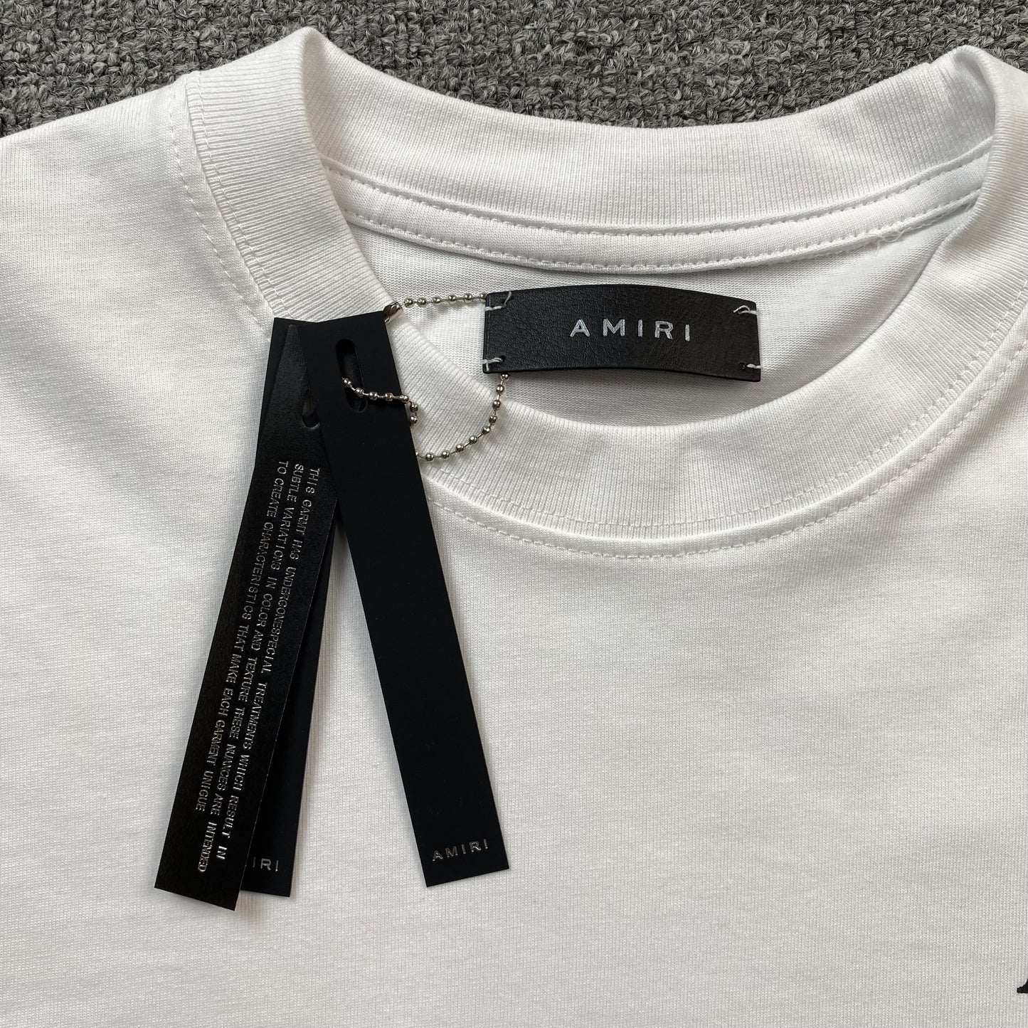 AMIRI BONES TEE WHITE