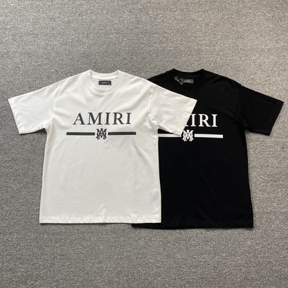 AMIRI MA BAR LOGO TEE WHITE