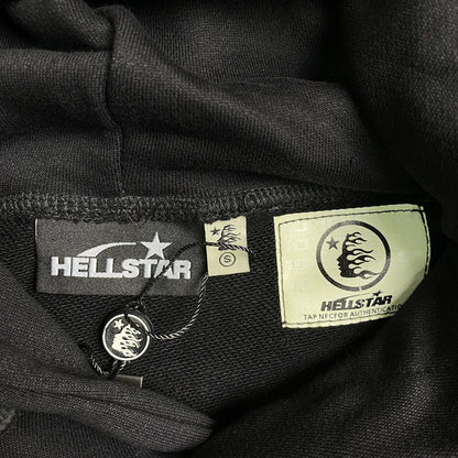 HELLSTAR SPORTS FUTURE FLAME HOODIE BLACK