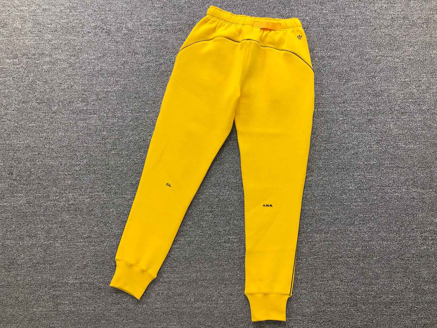 NIKE X DRAKE NOCTA FLEECE PANTS YELLOW