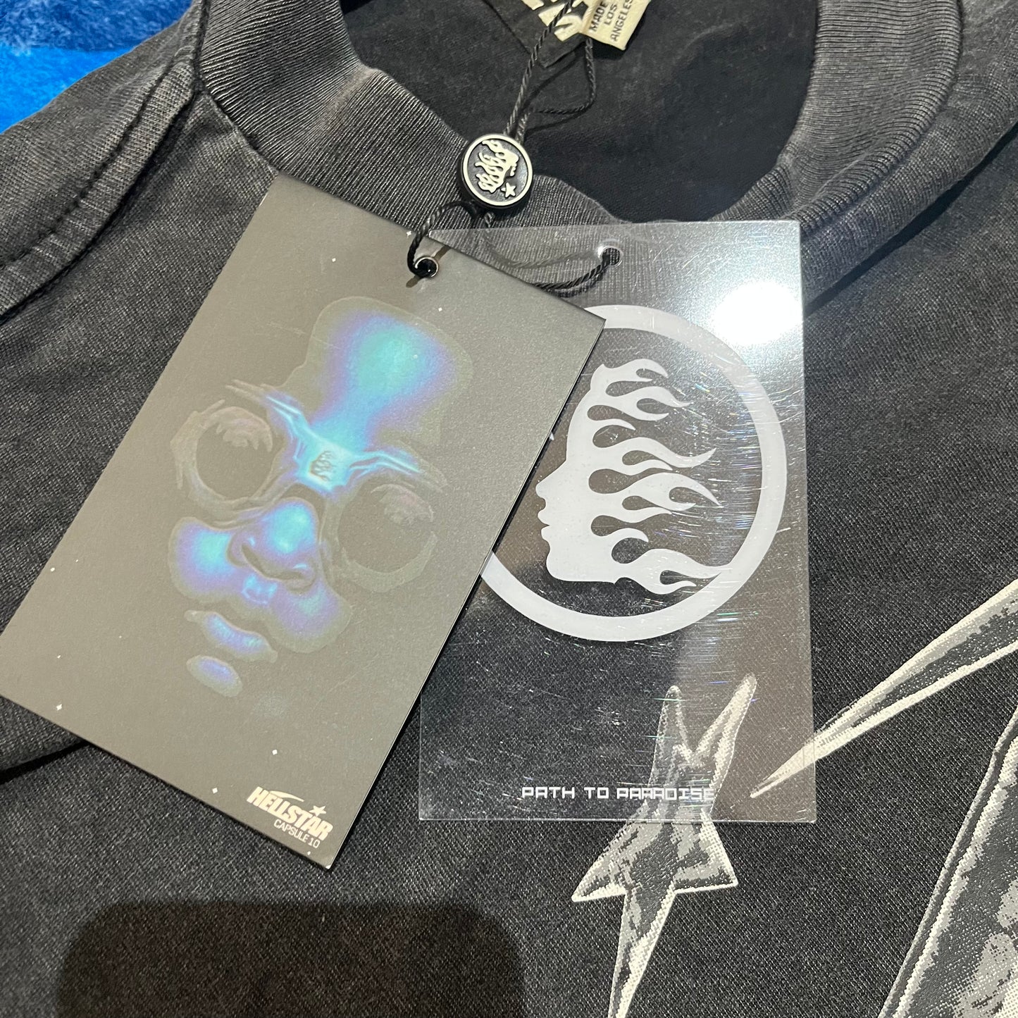 Remera Hellstar Chrome Logo XL