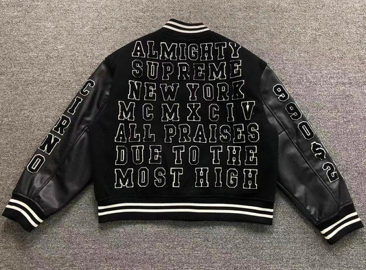 Campera Supreme Praises Negra