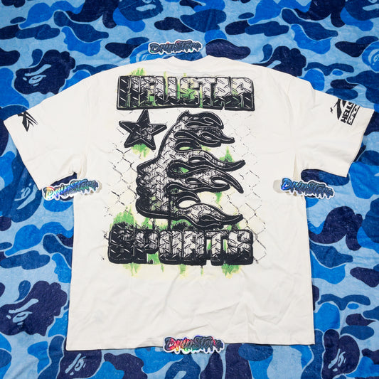 Remera Hellstar War Ready! Crema L