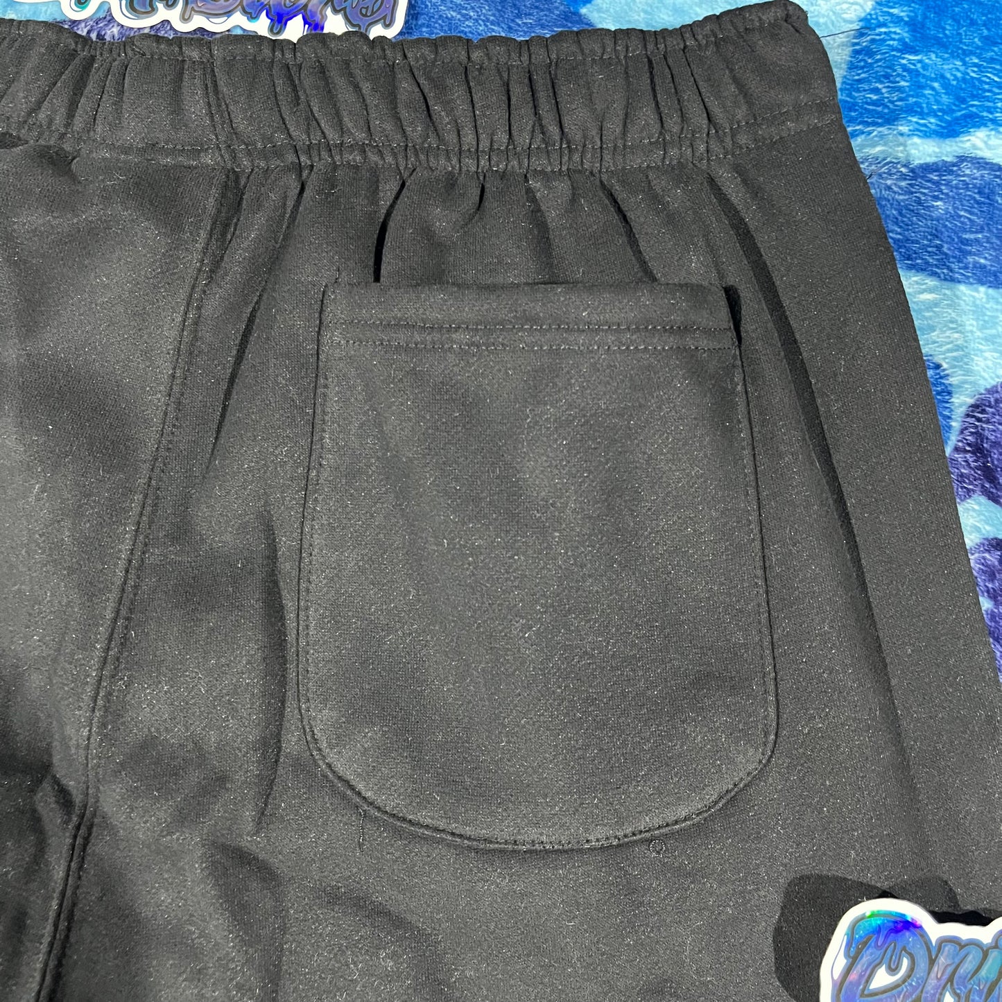 Pantalón Supreme Satin Applique Negro XL