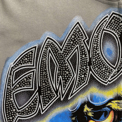 Campera Mixed Emotion Last Ride Gris