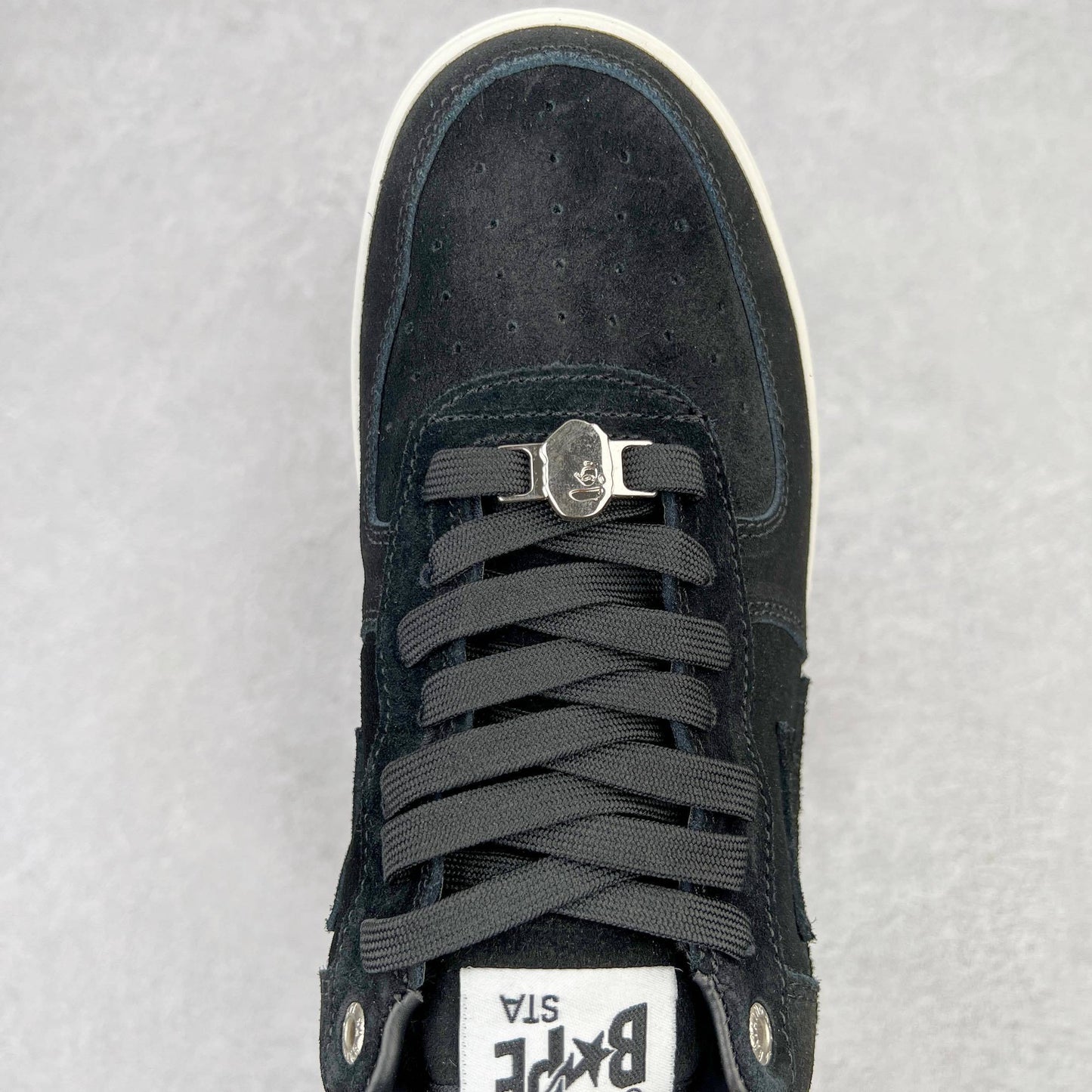 A Bathing Ape Bape Sta Suede Negro