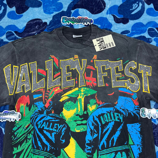 Remera Valley Vale Forever Bling Graffitir XL