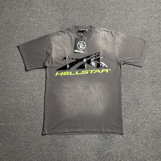 HELLSTAR SPORTS LOGO GEL TEE GREY